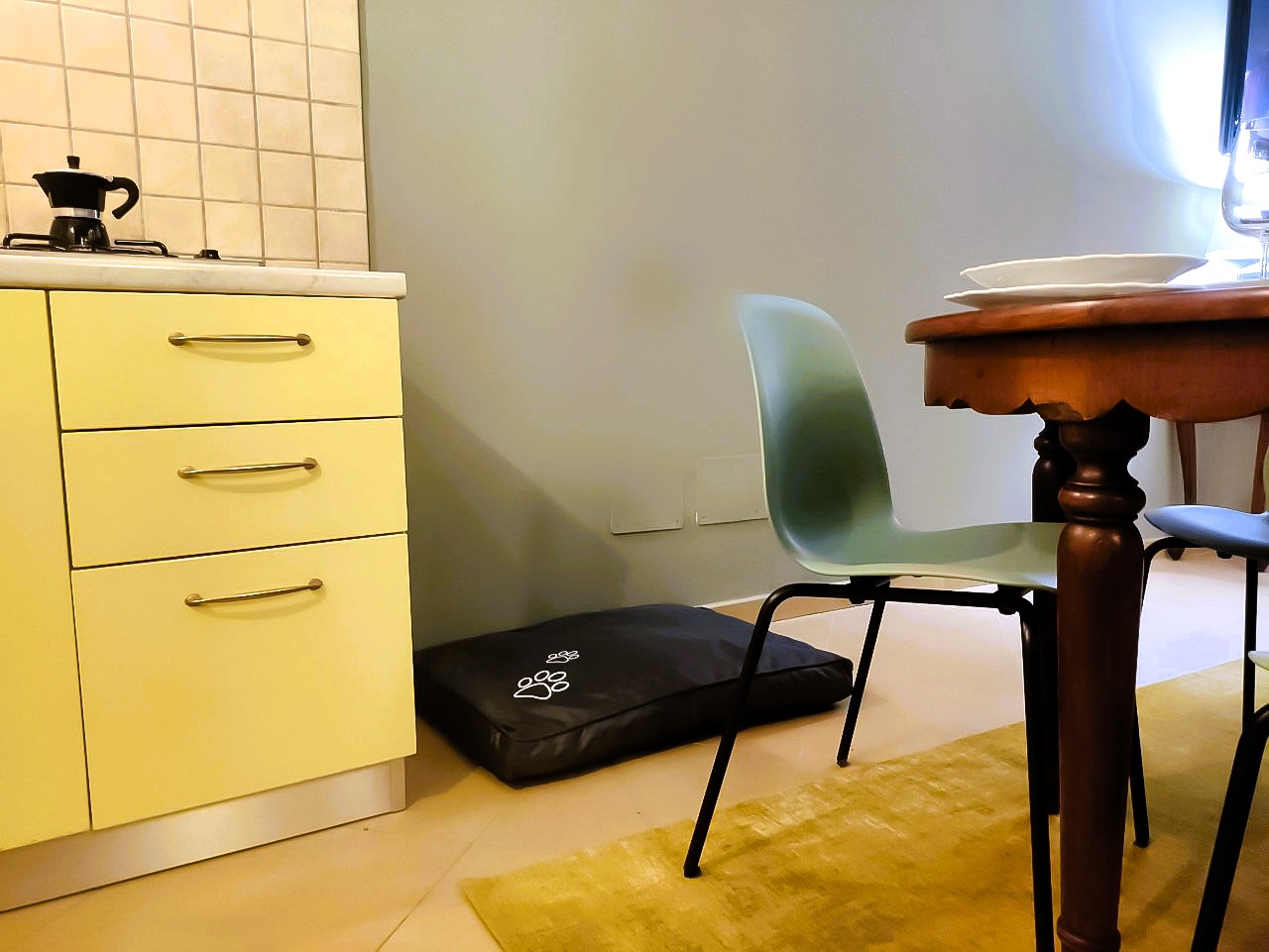 La Serenissima kitchen cushion detail